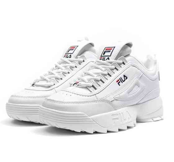 Кроссовки Женские FILA Disruptor Белые Кожаные Фила (размеры: 36,37) Видео Обзор Днепр