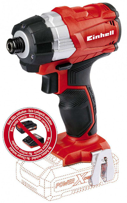 Ударная отвертка бесщеточная Einhell TP-CI 18 Li BL-Solo (4510030) Киев - изображение 1