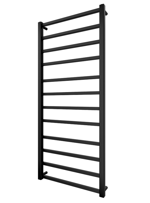 Полотенцесушитель водяной Mario INOX Токио 1170х530/500 черный мат Киев - изображение 1