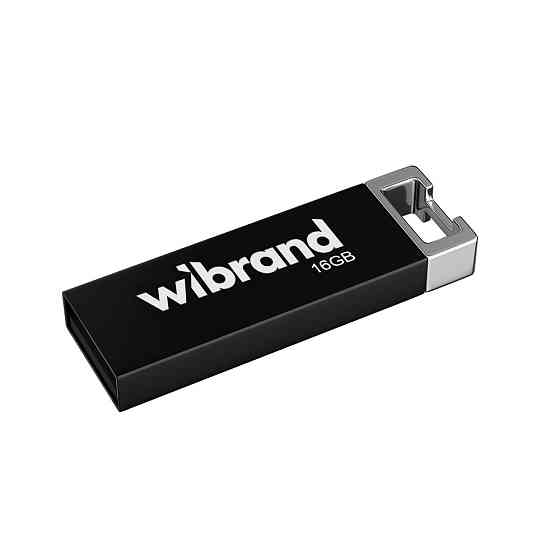 Флеш-накопичувач Wibrand USB 2.0 Chameleon 16Gb Black Київ