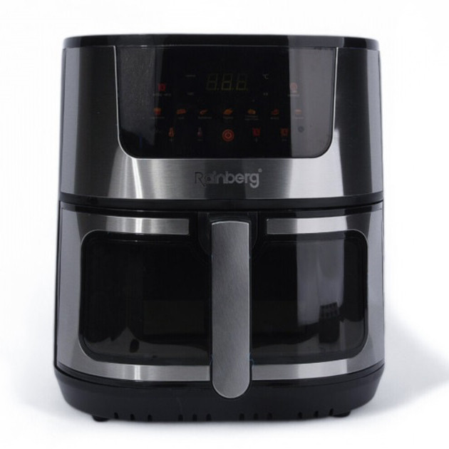 Аерофритниця Rainberg RB-2287 Потужна фритюрниця 4200 Вт Аерогриль для приготування без олії 12,5 л XP-93 Львів - фото 1