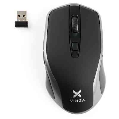 Мишка Vinga MSW-909 Silent black-grey Вінниця