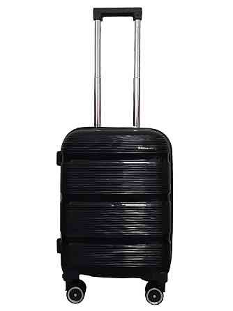 Валіза поліпропіленова Milano Bag 0307 мікро 52 см чорна Київ