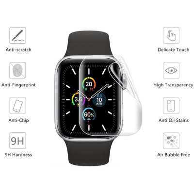 Пленка защитная Drobak Hydrogel Apple Watch Series 6 40mm (2 шт) (313147) (313147) Винница - изображение 2