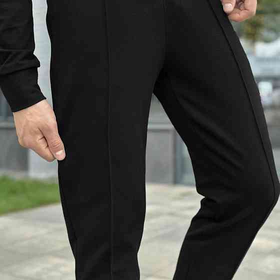 Чорний спортивний чоловічий костюм Pobedov Alpha. Комплект штани і кофта Київ