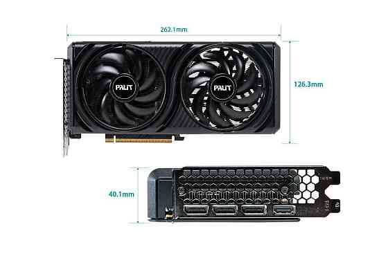 Відеокарта GF RTX 5060 8 GB GDDR7 Infinity 2 OC Palit (NE75060V19P1-GB2063L) ( 15629 ) Харьков