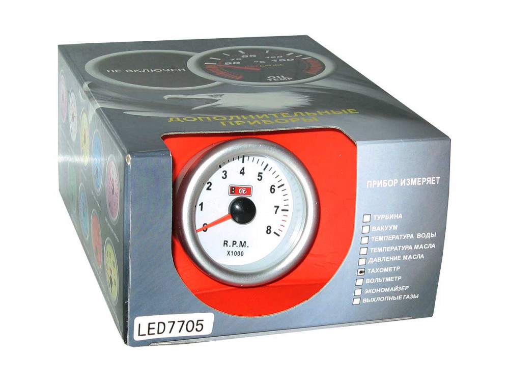Тахометр стрелочный 7705 d52мм Винница - изображение 3
