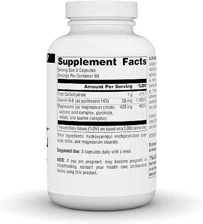 Ультрамаг магний Source Naturals Ultra-Mag 180 капс Киев