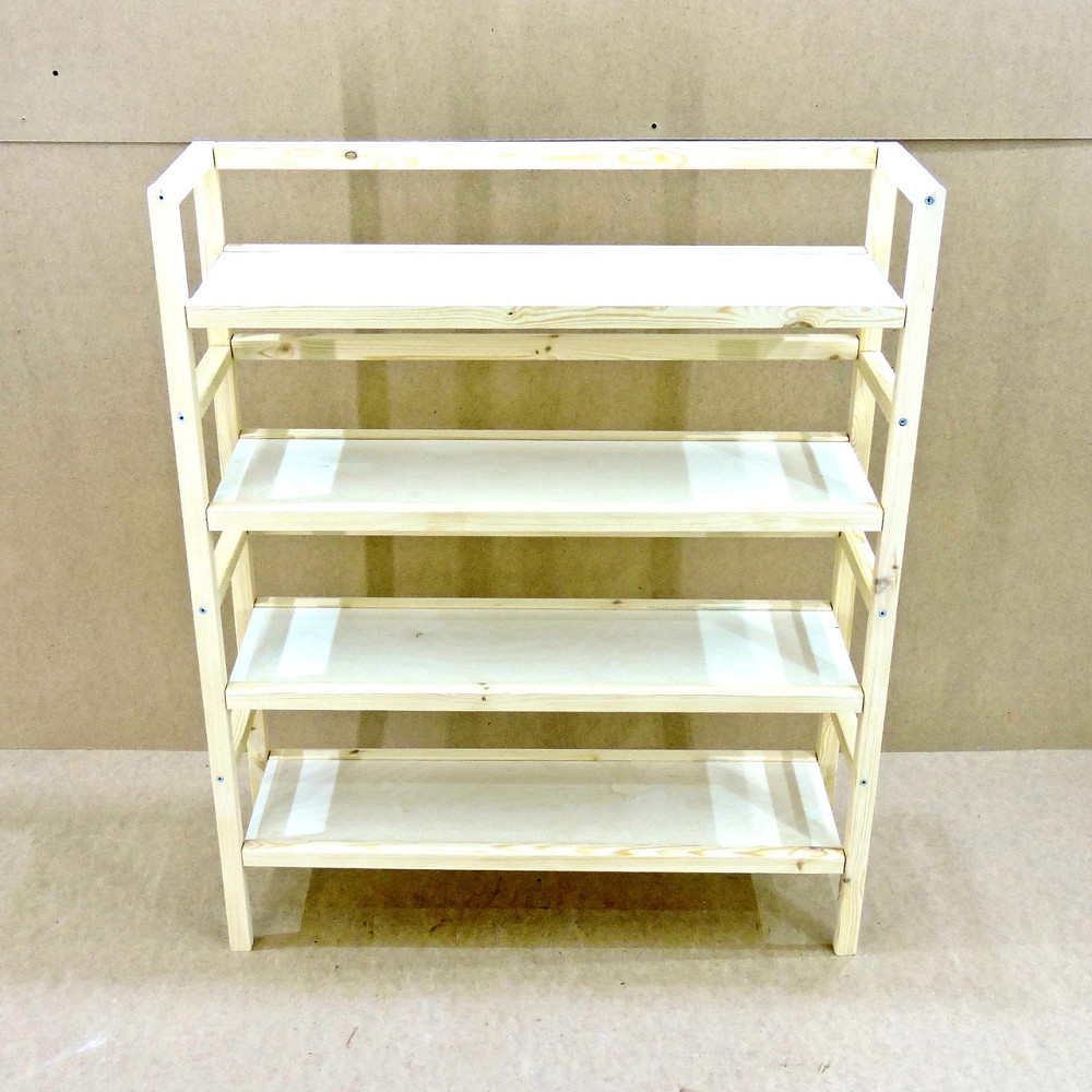 Етажерка розбірна "Лестер 90х25х111" бланже Миколаїв - фото 3