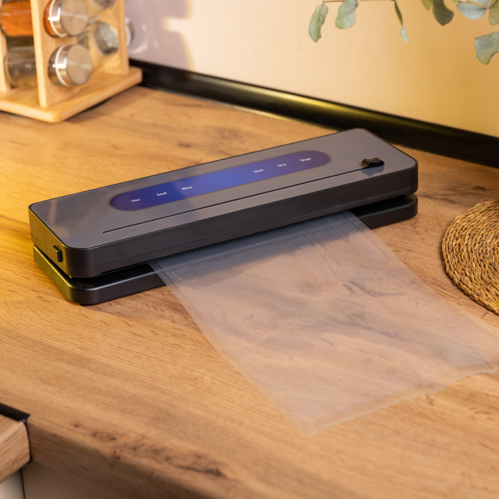 Вакууматор для сухих і вологих продуктів сенсорний зі вбудованим різаком HP - 11-5 Київ - фото 12