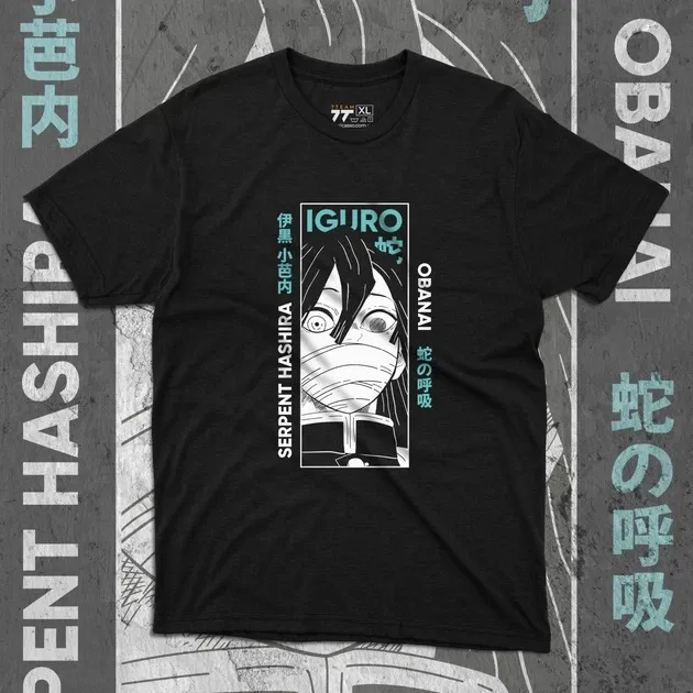 Футболка для подростка мальчика с принтом Клинок, рассекающий демонов Обанай Ігуру 2 Размер 160 Anime10390 Днепр - изображение 1