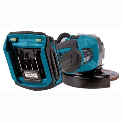 Шліфувальна машина Makita GA008GM201 XGT, 40 V Max, 125мм, BL4040x2, DC40RA, Makpac (GA008GM201) Вінниця - фото 2