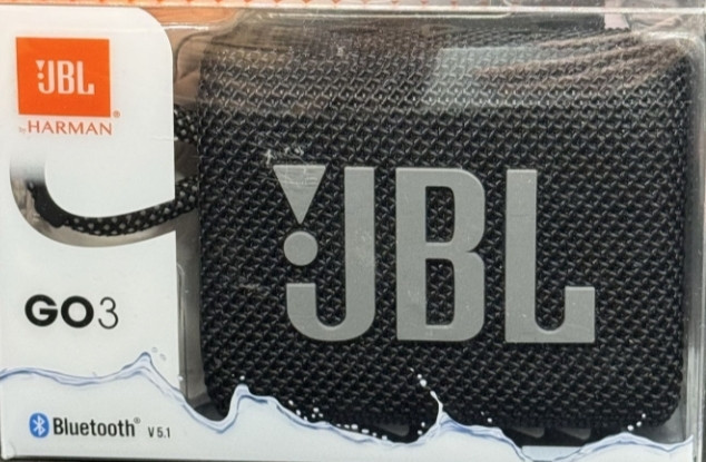 Акустическая система JBL Go 3 Black Киев - изображение 3