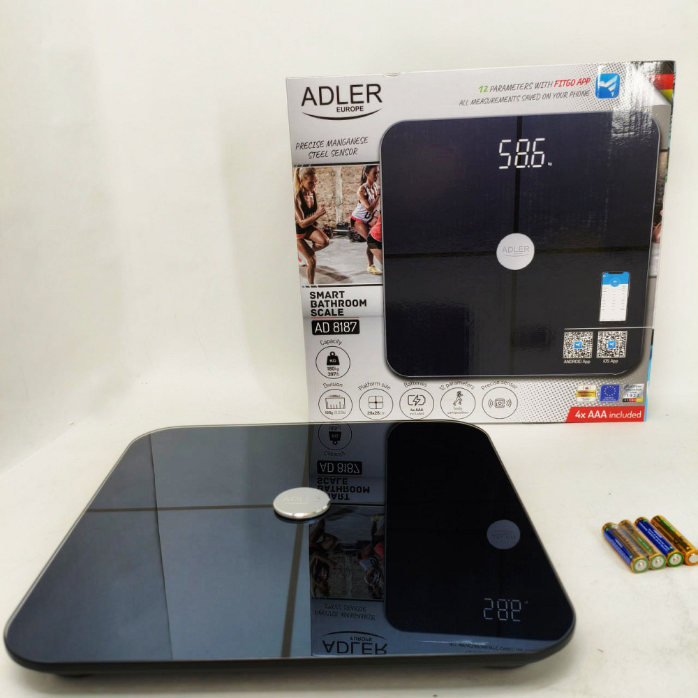 Якісні ваги для контролю маси тіла, Ваги підлогові з підключенням до телефону Підлогові bluetooth GA-67 Львів - фото 5