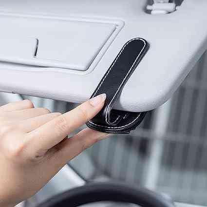 Автомобільний тримач, кліпса на сонцезахисний козирок для окулярів, карток з емблемою KIA Луцк