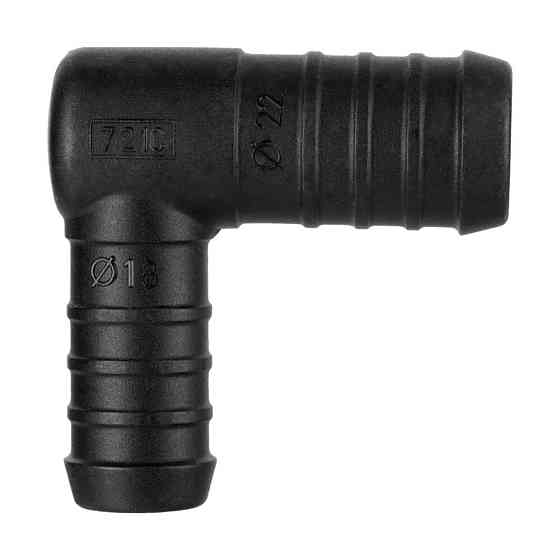 Фитинг штуцер з'єднувач шлангів універсальний (22х18 мм) Київ