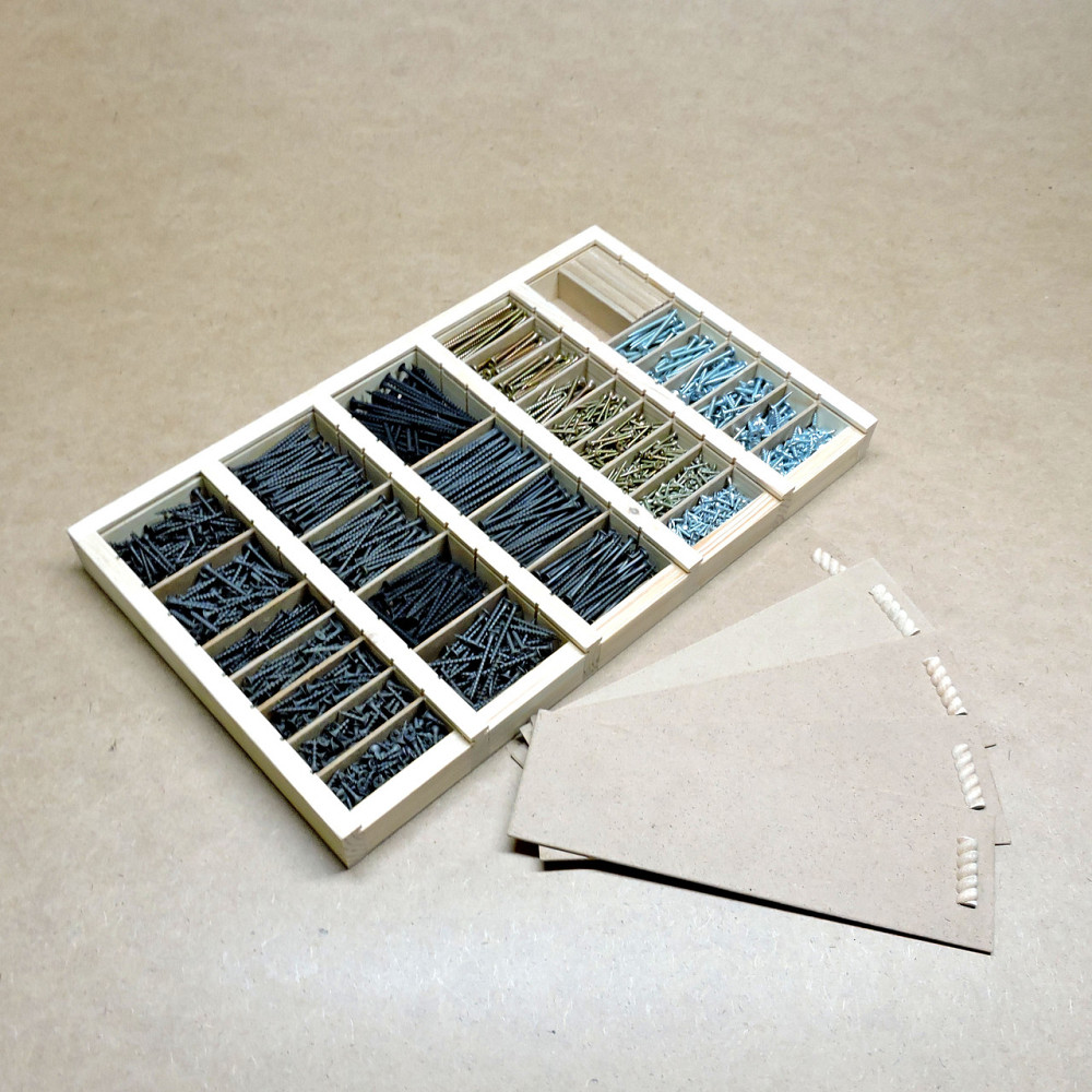 Набір 5х саморізів по дереву 2465 шт Миколаїв - фото 1