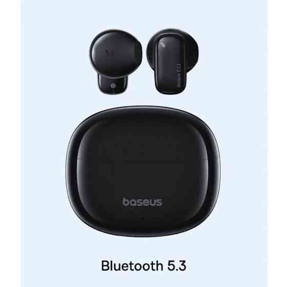 Бездротові навушники Baseus Bowie E11 True Wireless Earphones Cluster Black Одеса
