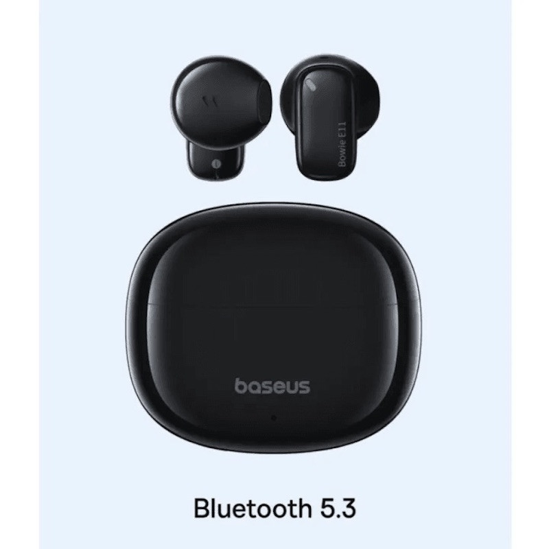 Бездротові навушники Baseus Bowie E11 True Wireless Earphones Cluster Black Одеса - фото 4