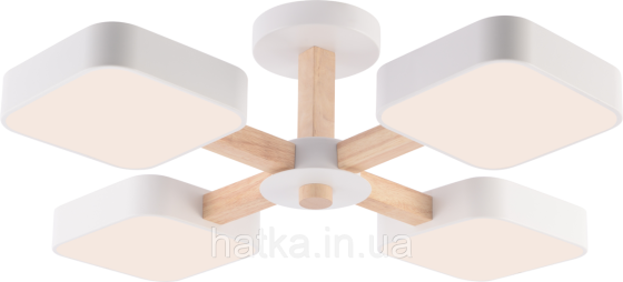 Люстра VALESO XI3354-4 белый+дерево Киев