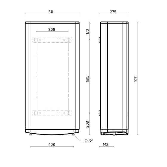 Водонагреватель ARISTON VELIS TECH 80 EU (28960) (000028960) Киев