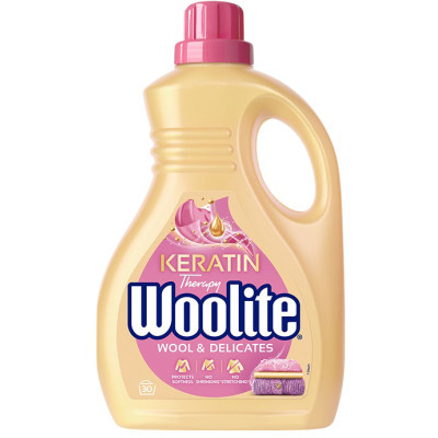 Гель для стирки Woolite Для шерсти и деликатных тканей С кератином 1.8 л (5900627090468) Винница - изображение 1