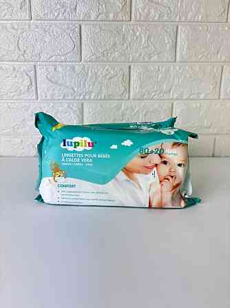 Вологі серветки Lupilu Comfort 80+20 шт Гостомель