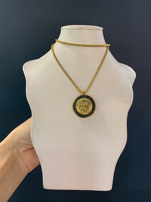 Підвіска Versace в лимонному золоті Одеса - фото 1