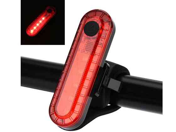 Задний стоп USB 50 Lumens для велосипеда + usb-шнур Feel Fit Бровары