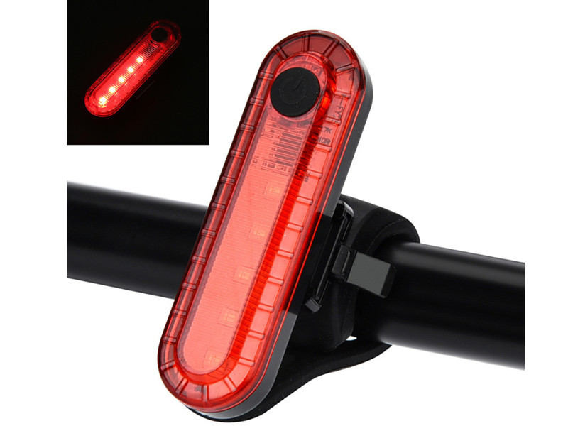 Задний стоп USB 50 Lumens для велосипеда + usb-шнур Feel Fit Бровары - изображение 3