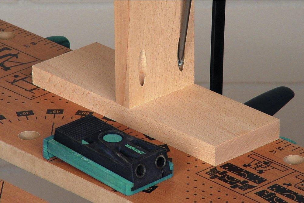 Набор для скрытых соединений Wolfcraft Undercover Jig (4642000) набор для сборки мебели Киев - изображение 7