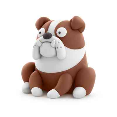 Набор для творчества Lipaka Собаки-друзяки Бульдог Гіпно (30148-UA01) Винница