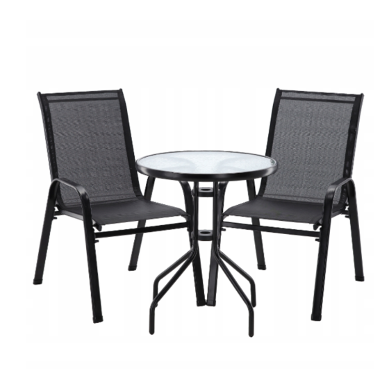 Набір садових меблів Chomik TWIKS стіл та 2 стільці Київ