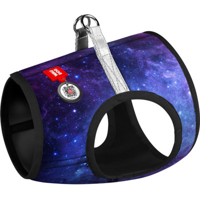 Шлея для собак WAUDOG Clothes з QR-паспортом "NASA21" S2 (2906-0148) Вінниця - фото 1