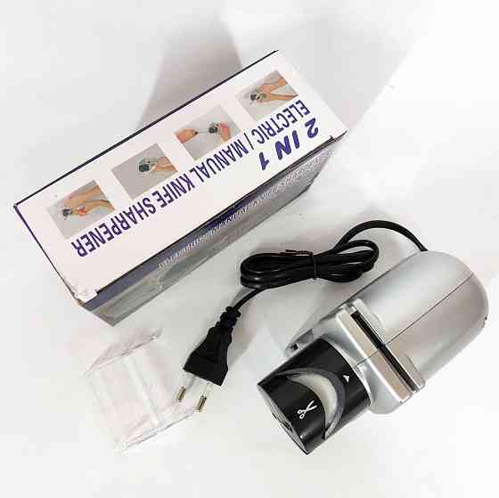 Устройство для заточки ножей ELECTRIC SHARPENER 220 В, Бытовая кухонная точилка для ножей ножниц YL-96 Ивано-Франковск