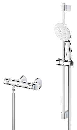 Термостат для душу Grohe Grohtherm 500 з душовим гарнітуром (34796001) Київ