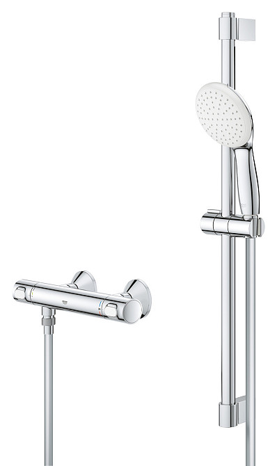 Термостат для душа Grohe Grohtherm 500 с душевым гарнитуром (34796001) Киев - изображение 6