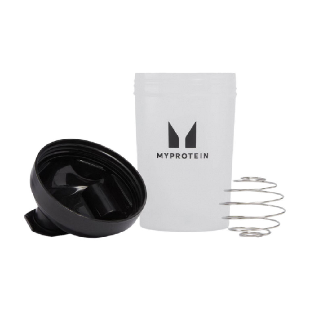 Шейкер Myprotein Plastic Shaker  600ml прозрачный черный Киев - изображение 4