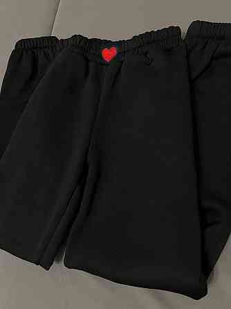 Жіночі базові теплі штани джогери трехнить на флісі Одеса