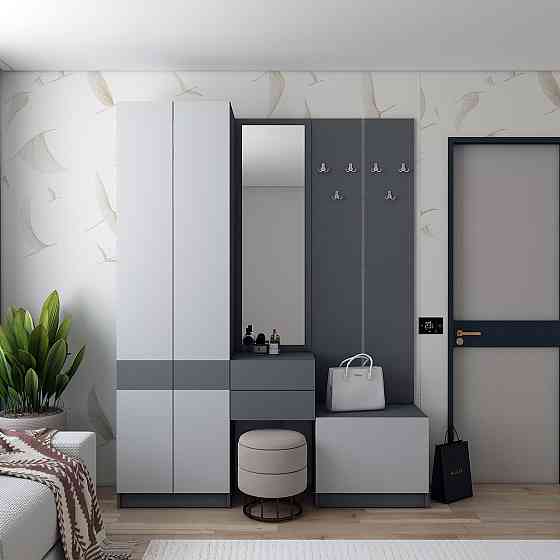 Шкаф для одежды Doros Сола Графит / Серый 60х40х215 DRS-011744 (44900341) Днепр