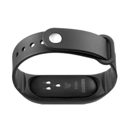 Наручний годинник браслет Skmei 1666 (Чорний з білим циферблатом) Вінниця