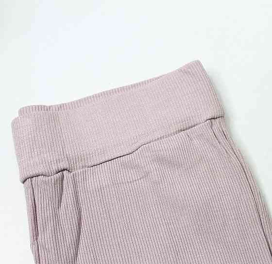 Женские леггинсы рубчик Горчичный S/M Харьков