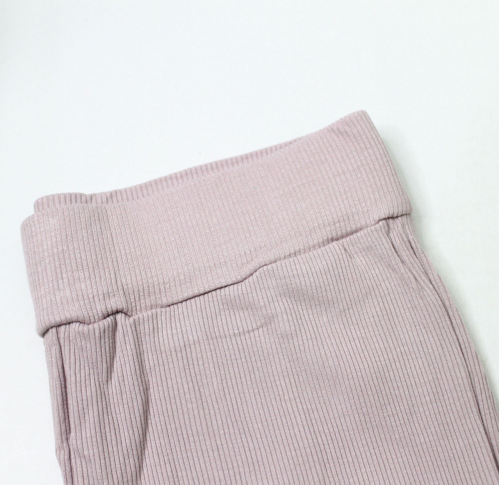 Женские леггинсы рубчик Горчичный S/M Харьков - изображение 3