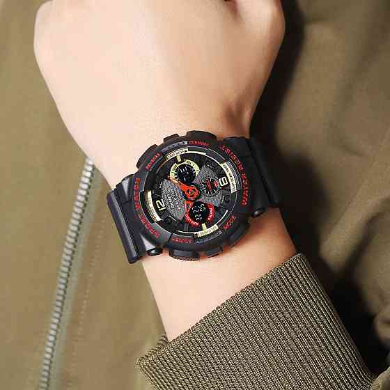 Skmei 2118BKRD Black-Red Киев