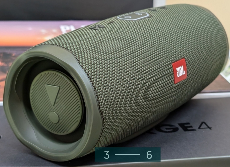Колонка портативная: JBL Charge 4 Green . Харьков - изображение 3
