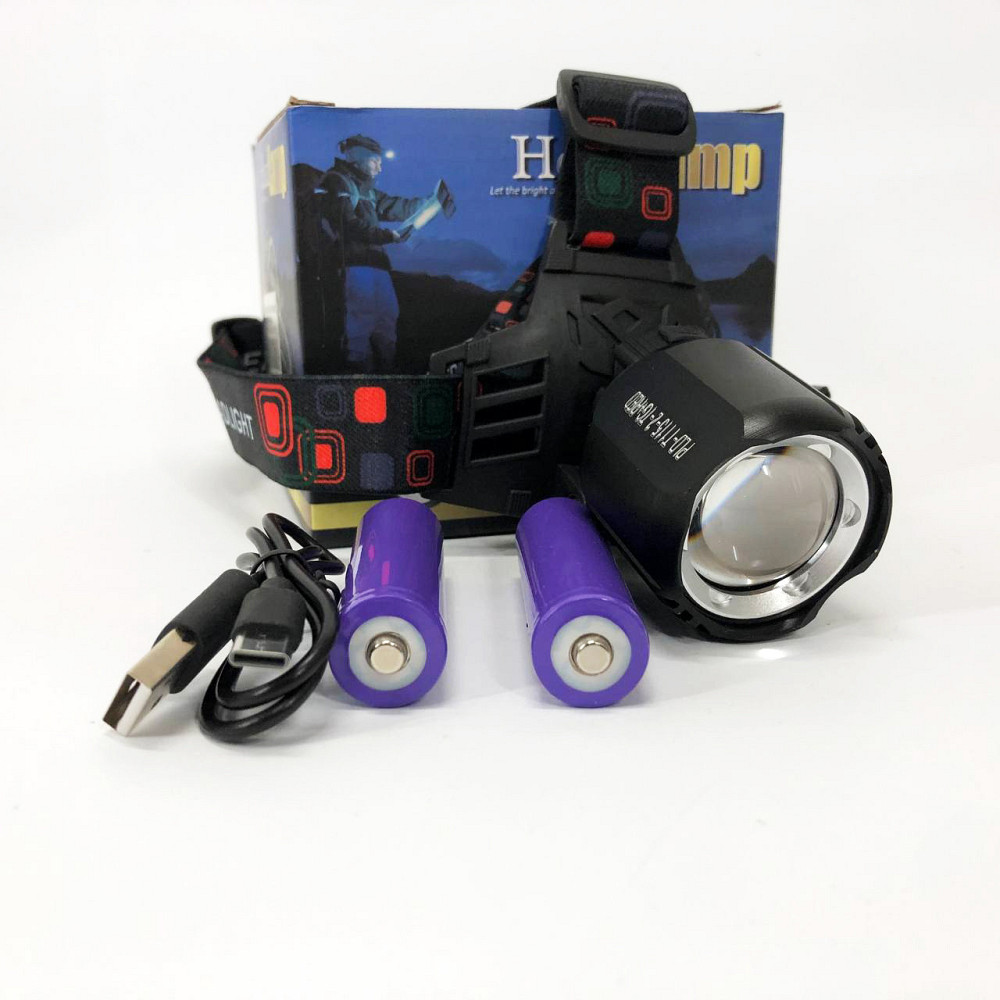 Фонарь на голову для бега, Налобный фонарь для сто, налобный рыбалки Police Фонарик на лоб WN-97 Киев - изображение 5