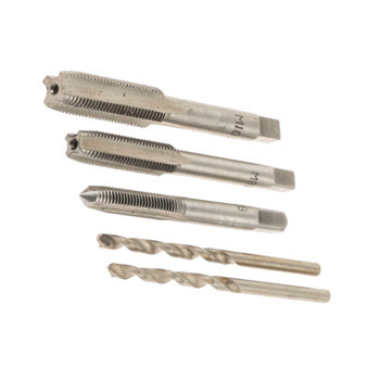 Набор восстановления резьбы свечных отверстий, извлечение свечей М10, М12, 1/4