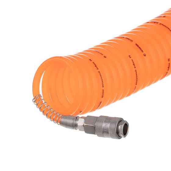 Шланг спиральный, 20 м, с быстроразъемными соединениями INTERTOOL PT-1705 Киев