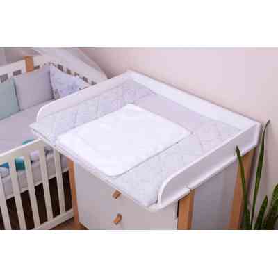 Пеленальный матрасик Верес Velour Grey melange 72х80 см (429.3) Винница