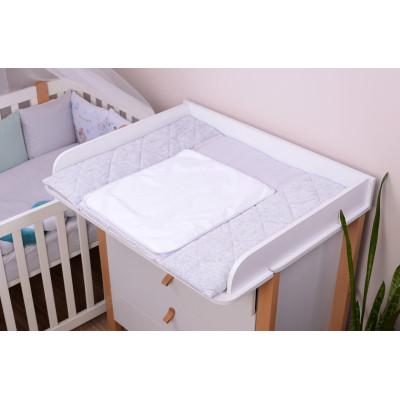 Пеленальный матрасик Верес Velour Grey melange 72х80 см (429.3) Винница - изображение 3